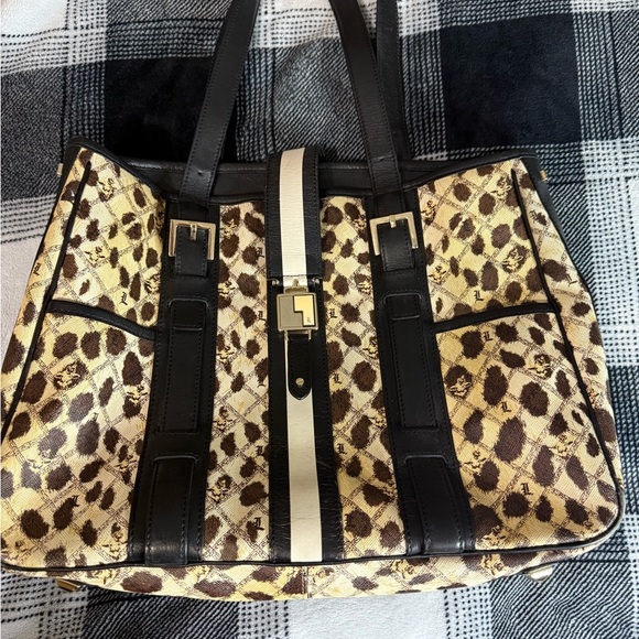 L.A.M.B. Cheetah Tote - Picture 3 of 16